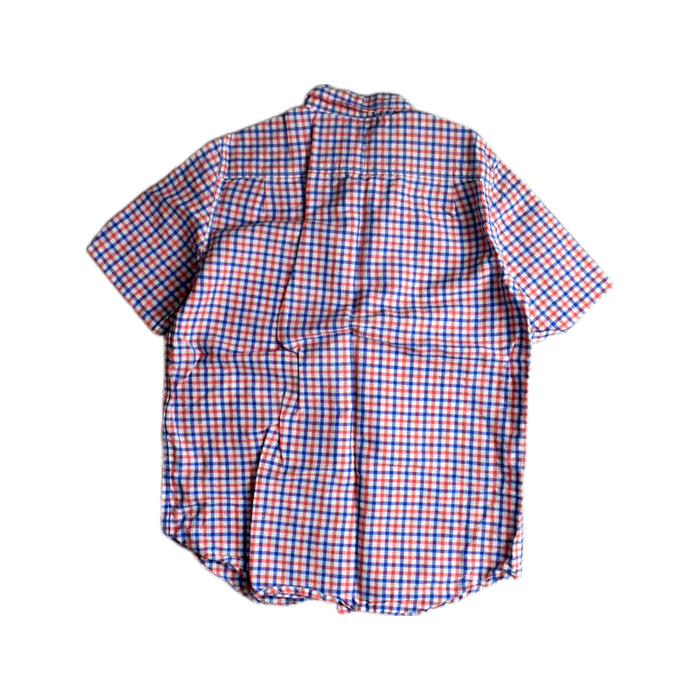 A Red Short Sleeve Shirts from Crewcuts in size 12Y for boy. (Back View)