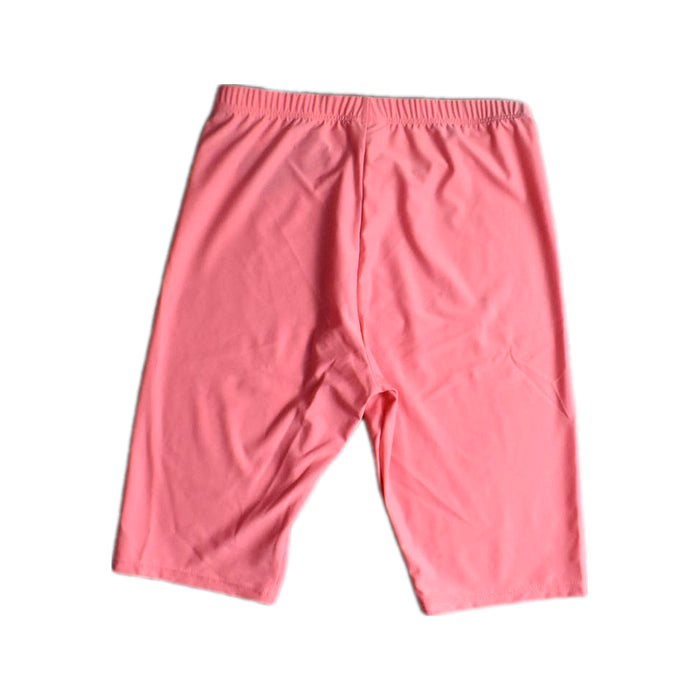 A Pink Active Shorts from Coolibar in size 12Y for girl. (Back View)