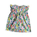 A Multicolour Sleeveless Dresses from Boden in size 10Y for girl. (Back View)
