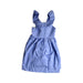 A Blue Sleeveless Dresses from bloomB in size 10Y for girl. (Front View)