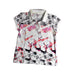 A Pink Short Sleeve Polos from Calvin Klein in size 14Y for girl. (Front View)