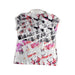 A Pink Short Sleeve Polos from Calvin Klein in size 14Y for girl. (Back View)