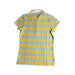 A Yellow Short Sleeve Polos from Abercrombie  in size 12Y for girl. (Back View)