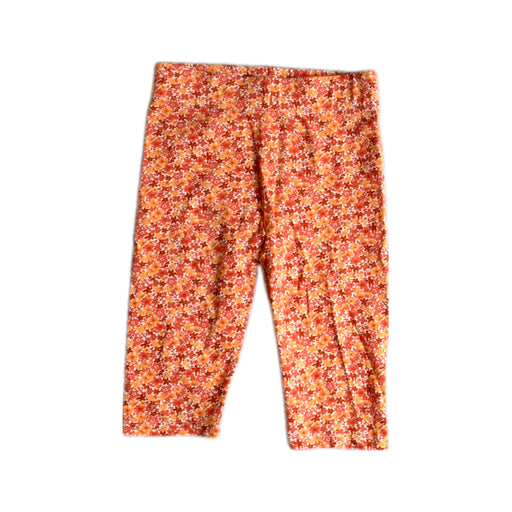 A Orange Leggings from Kite in size 6T for girl. (Front View)