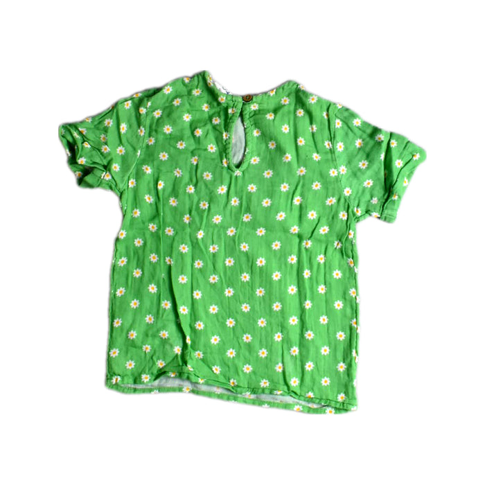 A Green Short Sleeve Tops from Kite in size 5T for girl. (Back View)