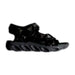 A Black Sandals from Skechers in size 6T for boy. (Front View)