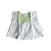 A White Sleeveless Tops from Gingersnaps in size 2T for girl. (Front View)