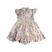 A Multicolour Short Sleeve Dresses from bloomB in size 5T for girl. (Back View)