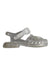 A Transparent Sandals from Petit Main in size 3T for girl. (Front View)