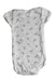 A Navy Short Sleeve Bodysuits from Petit Bateau in size 2T for boy. (Back View)