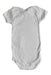 A White Short Sleeve Bodysuits from Petit Bateau in size 2T for boy. (Back View)