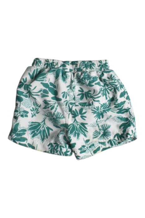 A Blue Shorts from Petit Bateau in size 6-12M for boy. (Back View)