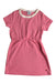 A White Short Sleeve Dresses from Petit Bateau in size 4T for girl. (Front View)
