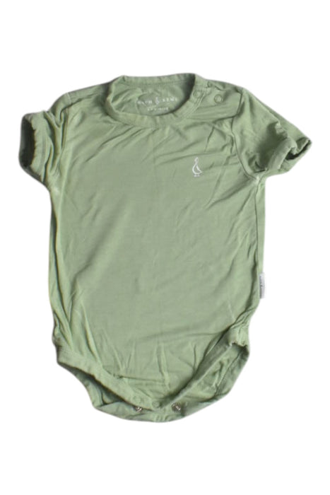 A White Short Sleeve Bodysuits from Raph and Remy in size 3-6M for boy. (Front View)