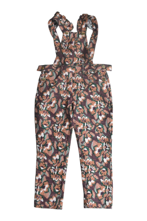 A Multicolour Sleeveless Jumpsuits from Excuse My French in size 4T for girl. (Front View)