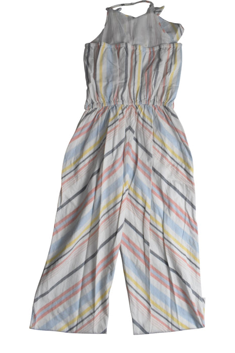 A Green Sleeveless Jumpsuits from Velveteen in size 14Y for girl. (Back View)