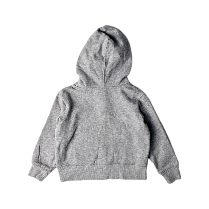 A Grey Hooded Sweatshirts from Champion in size 4T for neutral. (Back View)