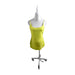 A Yellow Sleeveless Tops from Mothers en Vogue in size Maternity-M for maternity. (Front View)