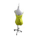 A Yellow Sleeveless Tops from Mothers en Vogue in size Maternity-M for maternity. (Back View)