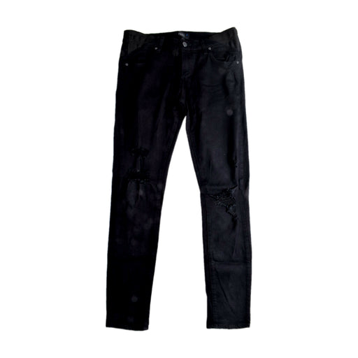 A Black Jeans from PAIGE in size Maternity-M for maternity. (Front View)