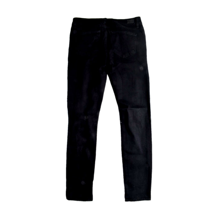 A Black Jeans from PAIGE in size Maternity-M for maternity. (Back View)
