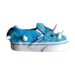 A Blue Sneakers from Vans in size 12-18M for neutral. (Front View)