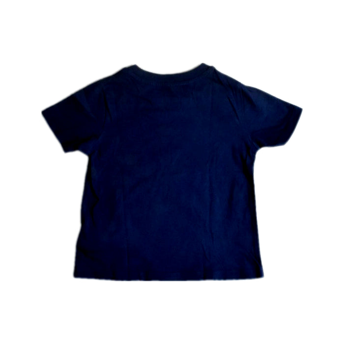 A Navy Short Sleeve T Shirts from Ralph Lauren in size 12-18M for boy. (Back View)