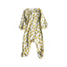 A White Onesies from Le Petit Society in size 0-3M for neutral. (Back View)
