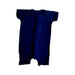 A Navy Short Sleeve Rompers from Raph and Remy in size 18-24M for neutral. (Back View)