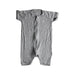 A Grey Short Sleeve Rompers from Raph and Remy in size 18-24M for neutral. (Front View)