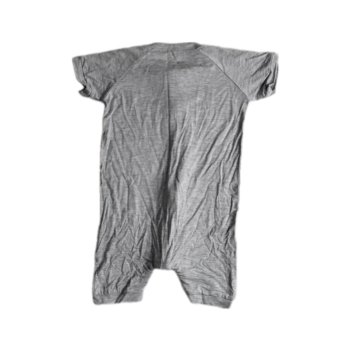 A Grey Short Sleeve Rompers from Raph and Remy in size 18-24M for neutral. (Back View)