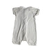 A White Short Sleeve Rompers from Raph and Remy in size 12-18M for neutral. (Back View)