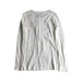 A White Long Sleeve Tops from Crewcuts in size 8Y for girl. (Back View)