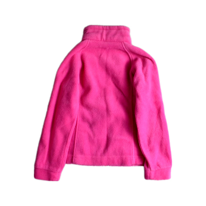 A Pink Lightweight Jackets from Columbia in size 6T for girl. (Back View)