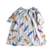 A Multicolour Short Sleeve Dresses from Sunuva in size 3T for girl. (Back View)