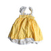 A Yellow Sleeveless Dresses from Tommy Bahama in size 3T for girl. (Back View)