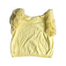 A Yellow Short Sleeve Tops from Gingersnaps in size 12-18M for girl. (Back View)