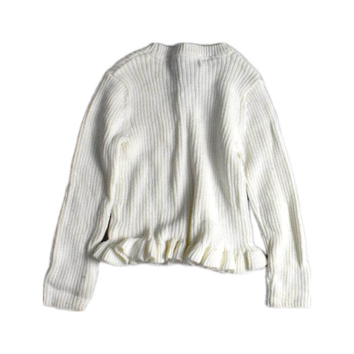 A White Knit Sweaters from RZ by Rachel Zoe in size 2T for girl. (Back View)