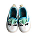 A White Sneakers from Vans in size 18-24M for girl. (Back View)