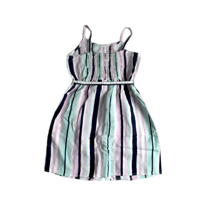 A Multicolour Sleeveless Dresses from Guess in size 10Y for girl. (Back View)