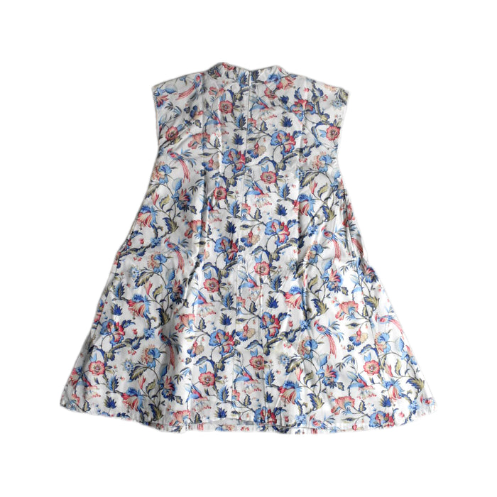 A Multicolour Sleeveless Dresses from Sea Apple in size 4T for girl. (Back View)