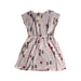 A Red Short Sleeve Dresses from Disney X Elly in size 6T for girl. (Back View)