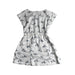 A White Short Sleeve Dresses from Elly in size 6T for girl. (Back View)