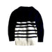 A Navy Knit Sweaters from Sacoor in size 4T for boy. (Back View)