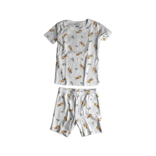 A White Pyjama Sets from Janie & Jack in size 5T for girl. (Front View)