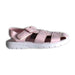 A Pink Sandals from Nautica in size 6T for girl. (Front View)