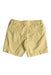 A Yellow Shorts from Gingersnaps in size 6T for girl. (Back View)