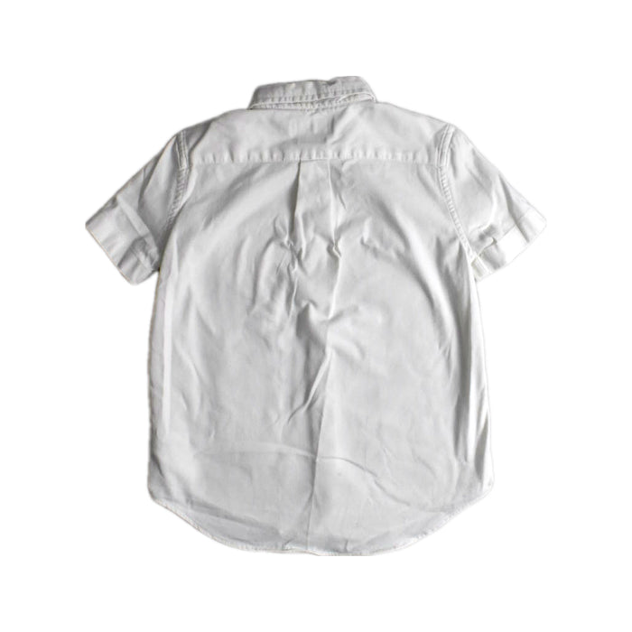 A White Short Sleeve Shirts from Ralph Lauren in size 6T for boy. (Back View)