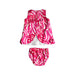 A Pink Dress Sets from Lilly Pulitzer in size 12-18M for girl. (Back View)