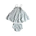 A White Dress Sets from Nordstrom in size 12-18M for girl. (Front View)